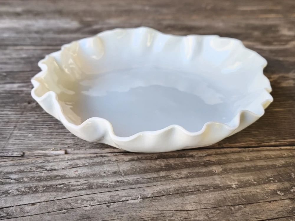 Exkluzívna autorská porcelánová misa – v čistej organickej forme